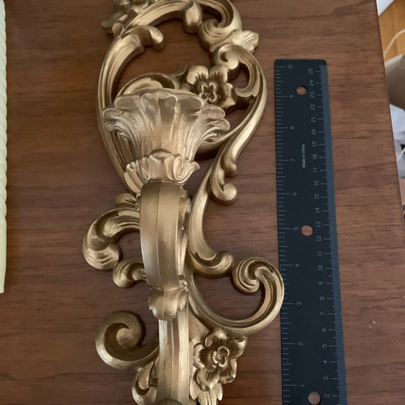 Vintage Homco Wall-mounted Candleholders - Picture 6 of 6